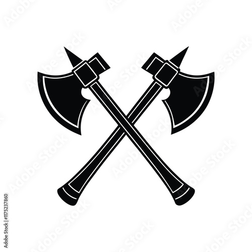 two crossed axes vector.eps