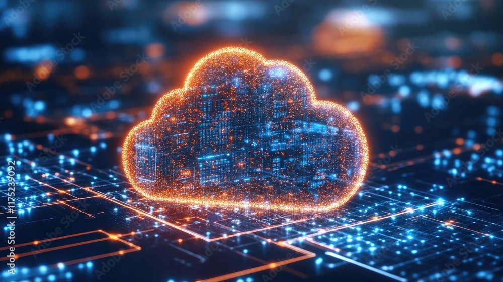 custom made wallpaper toronto digitalDigital Cloud Computing Network Data Storage System