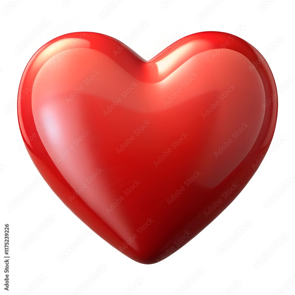 heart shape isolated on white heart shape isolated on white