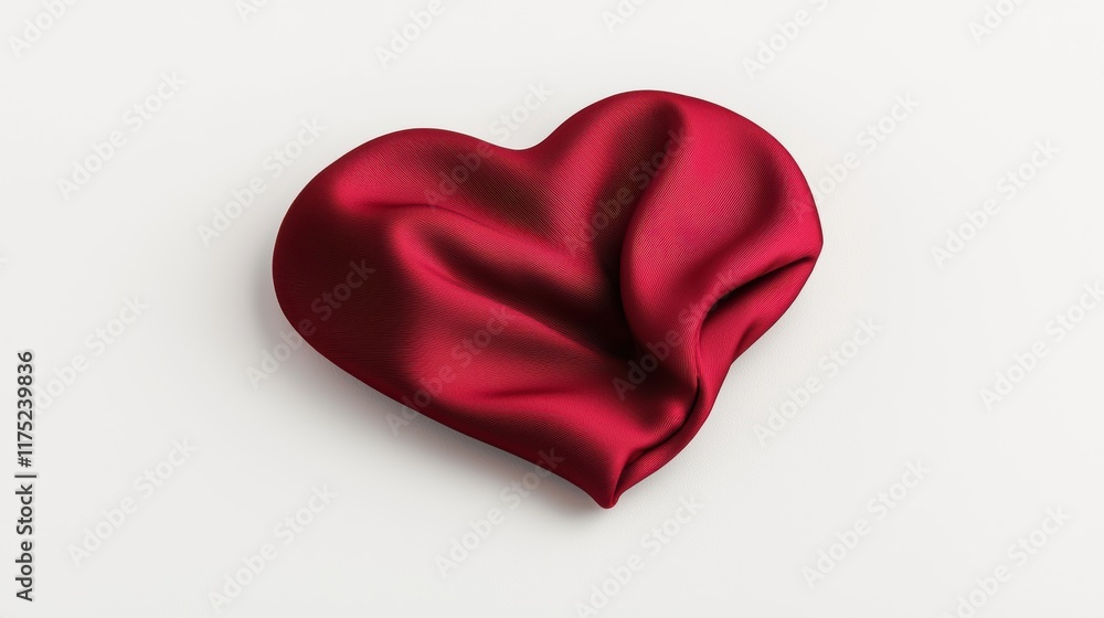 custom made wallpaper toronto digitalElegant heart-shaped napkin for romantic dining table decor
