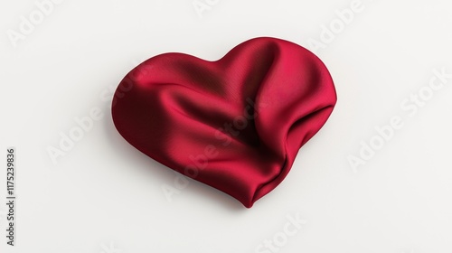 Wallpaper Mural Elegant heart-shaped napkin for romantic dining table decor Torontodigital.ca