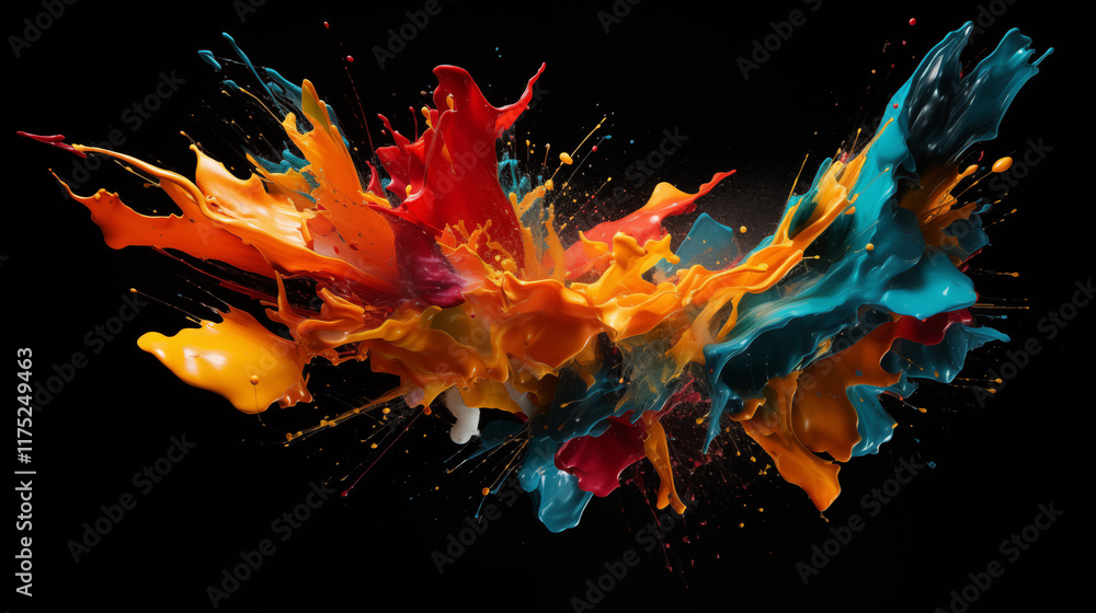 Obraz premium abstract colorful background