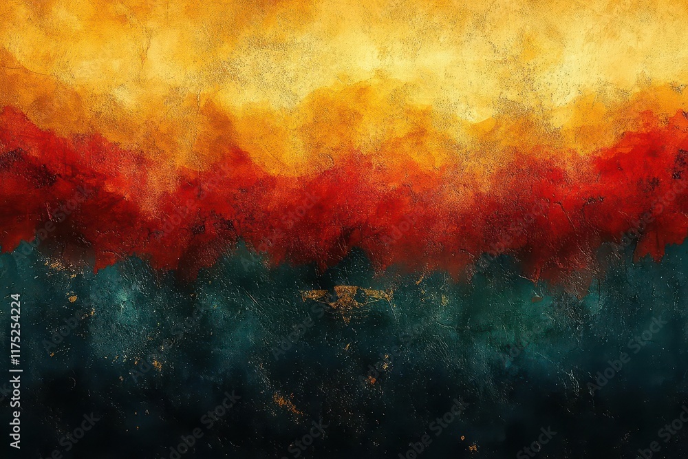 Fototapeta premium abstract grunge banner celebrating mexicos independence day featuring bold colors and traditional motifs creating a dynamic visual representation of culture and heritage