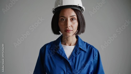 Portrait of a Proud Female Electrician