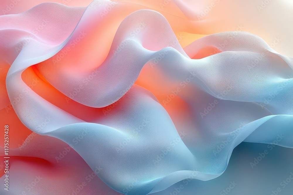 abstract swirling shapes in soft pastel tones gently floating against a clean white backdrop creating a serene and modern aesthetic suitable for contemporary art or design abstract swirling shapes in soft pastel tones gently floating against a clean white backdrop creating a serene and modern aesthetic suitable for contemporary art or design
