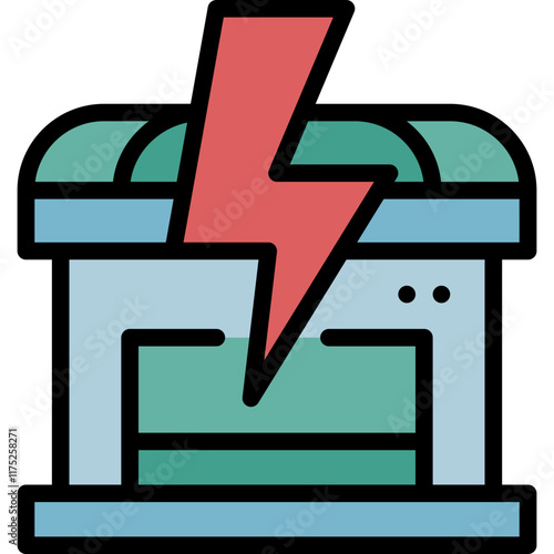 insolvency filled outline icon