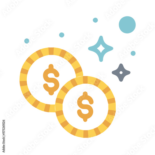 coins icon design