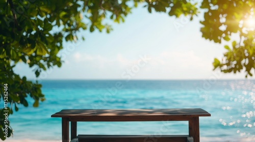 Casual Dining Setup on a Scenic Wooden Pier