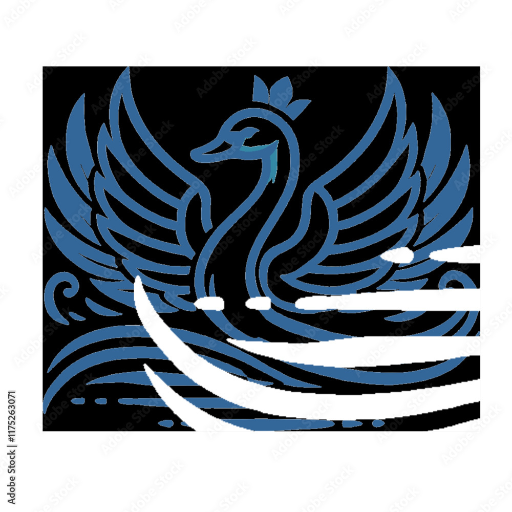 Obraz premium black and white tattoo