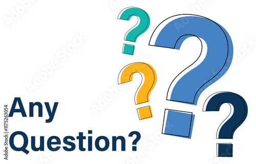 Question and Answer Background Design. Can use for presentation slides