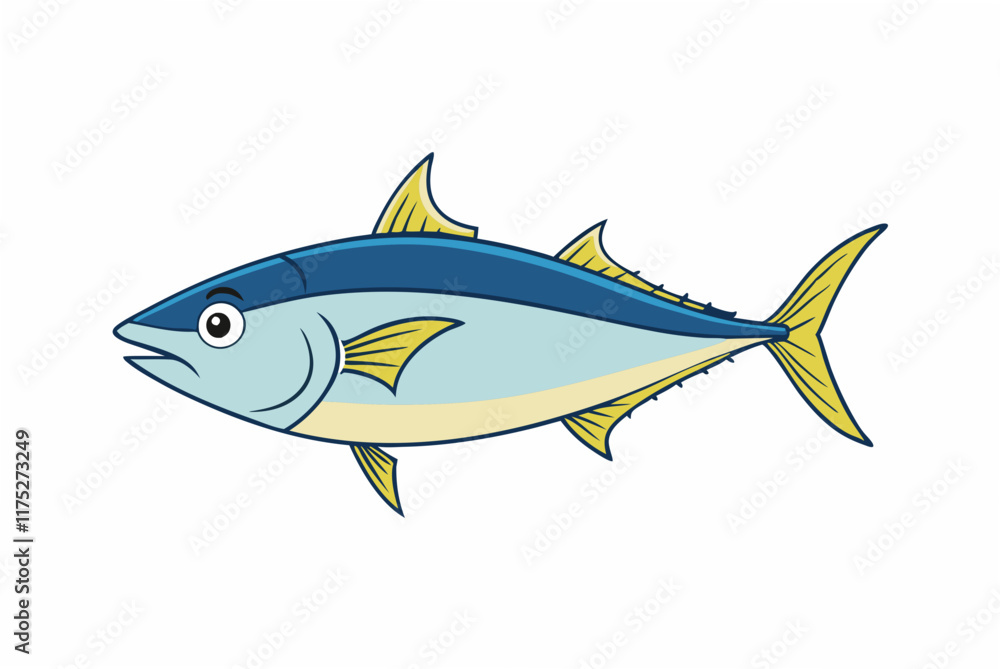 Fototapeta premium fish isolated on white