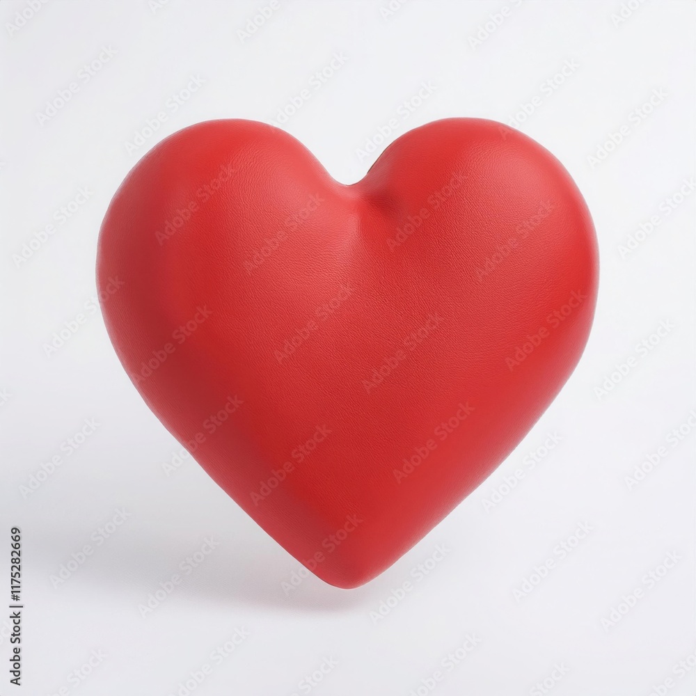 A Red Heart: Symbol of Love and Affection A Red Heart: Symbol of Love and Affection