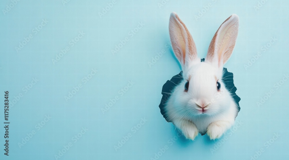 Obraz premium white rabbit