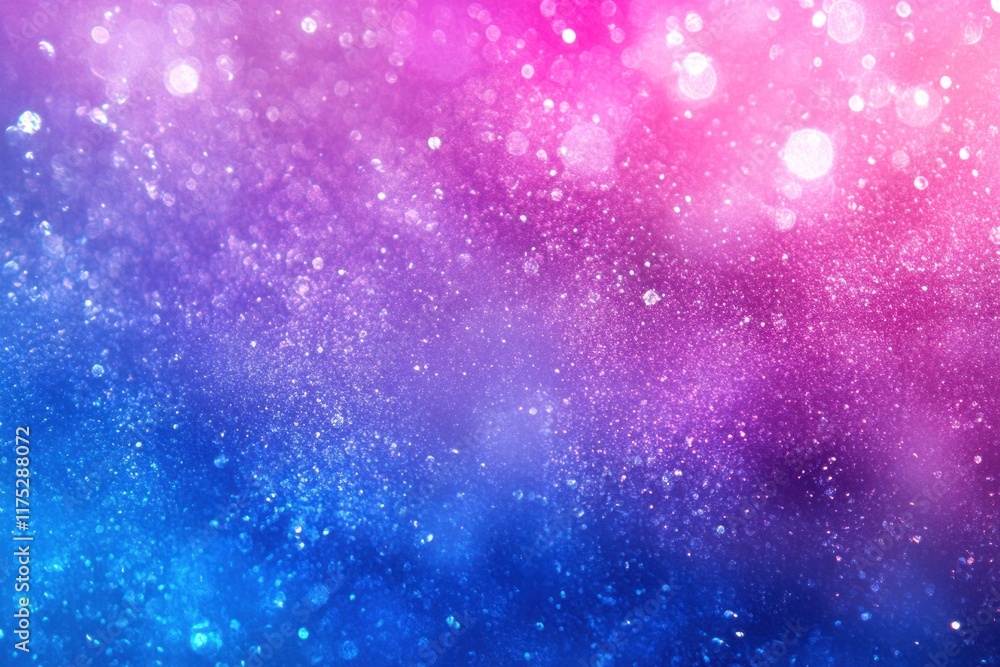 Abstract pink, purple, and blue glitter bokeh background. Abstract pink, purple, and blue glitter bokeh background.