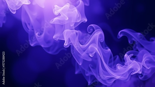 Purple and white smoke background