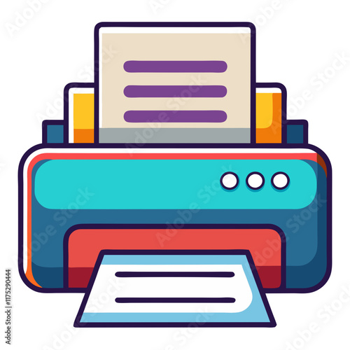 computer printer icon design