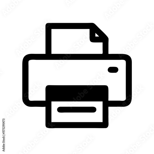 computer printer icon design