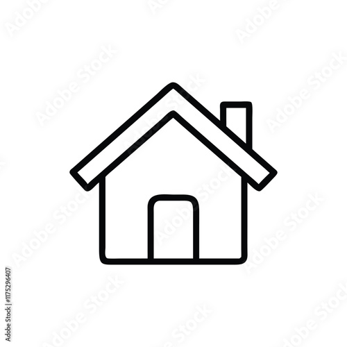 House icon Vector simple Logo symbol