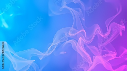 Abstract pink background with smoke, Gradient background AI