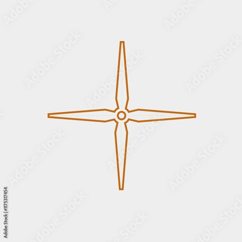 Sustainable energy icon