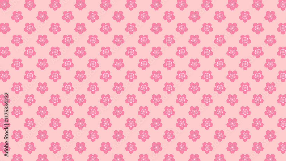 桜のパターンB 桜のパターンB