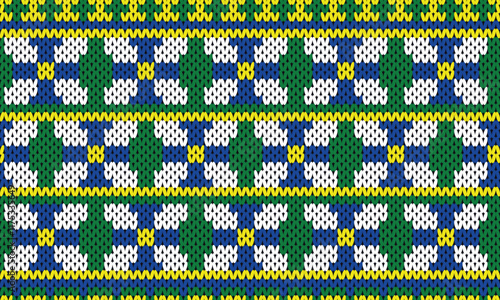 Seamless printable knitting patterns, wallpapers, ultra-high resolution raster illustrations, print-on-demand patterns.