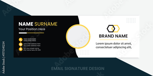  Premium Email Signature Templates - Fully Editable EPS Vector file's 