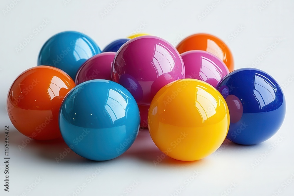 colorful sets of plastic balls displayed against a plain white background showcasing a variety of sizes and hues a playful and vibrant representation of fun and leisure colorful sets of plastic balls displayed against a plain white background showcasing a variety of sizes and hues a playful and vibrant representation of fun and leisure