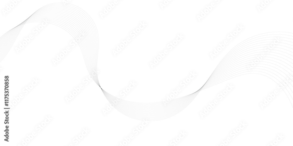 Digital energy waves technology concept. Vector wave lines smooth flowing dynamic isolated on white background Digital energy waves technology concept. Vector wave lines smooth flowing dynamic isolated on white background