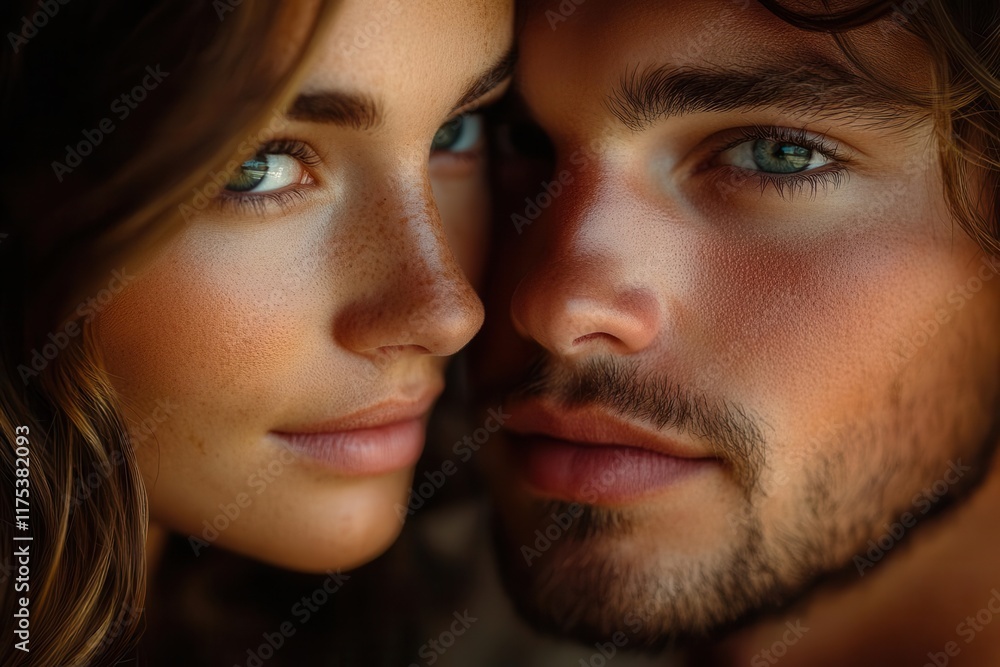 couple sharing a tender gaze their faces illuminated by a soft background light creating an intimate atmosphere filled with love and connection embodying romance and warmth couple sharing a tender gaze their faces illuminated by a soft background light creating an intimate atmosphere filled with love and connection embodying romance and warmth