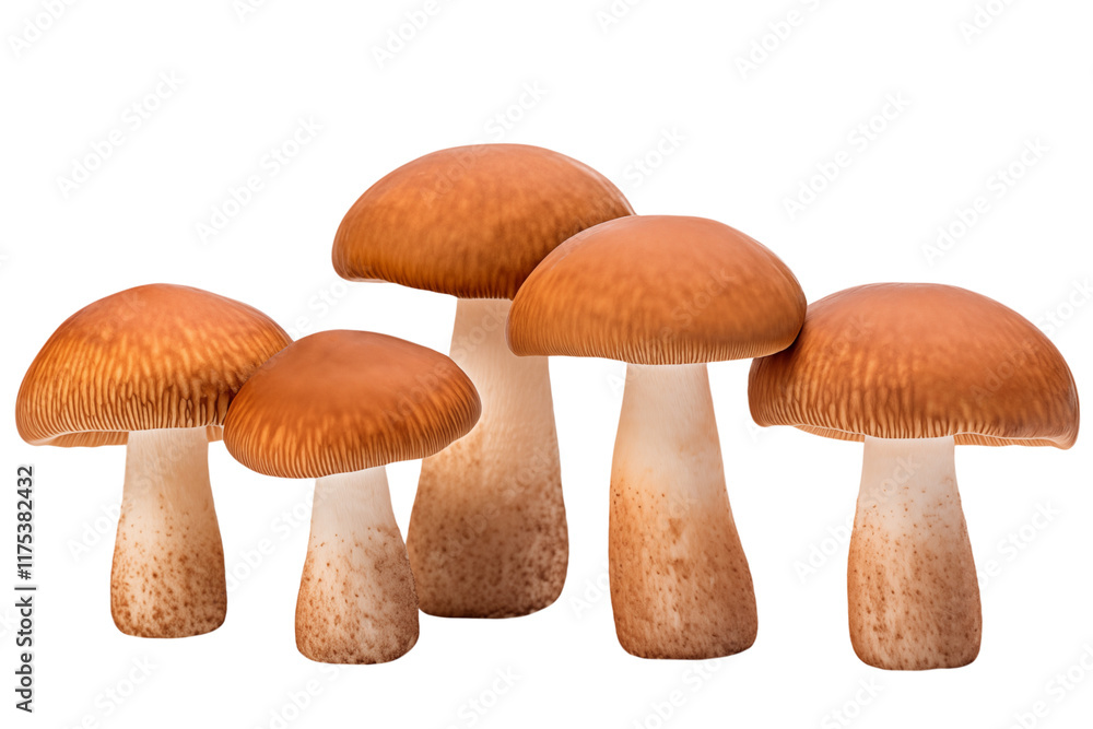 Porcini mushrooms isolated on a transparent background. Porcini mushrooms isolated on a transparent background.