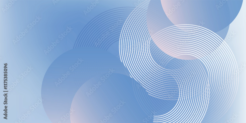 Abstract blue modern background with circle elements. Digital technology concept. vector illustration Abstract blue modern background with circle elements. Digital technology concept. vector illustration