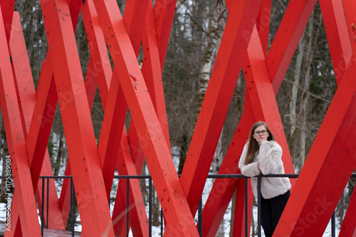 red bridge