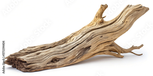 Charming Driftwood Isolated for Natural Decor