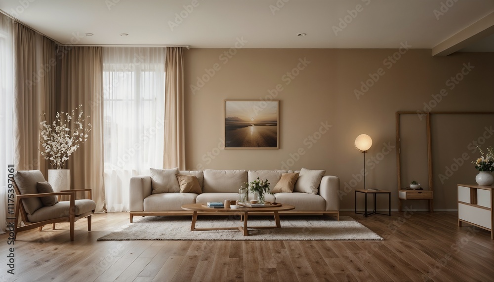 Fototapeta premium modern living room