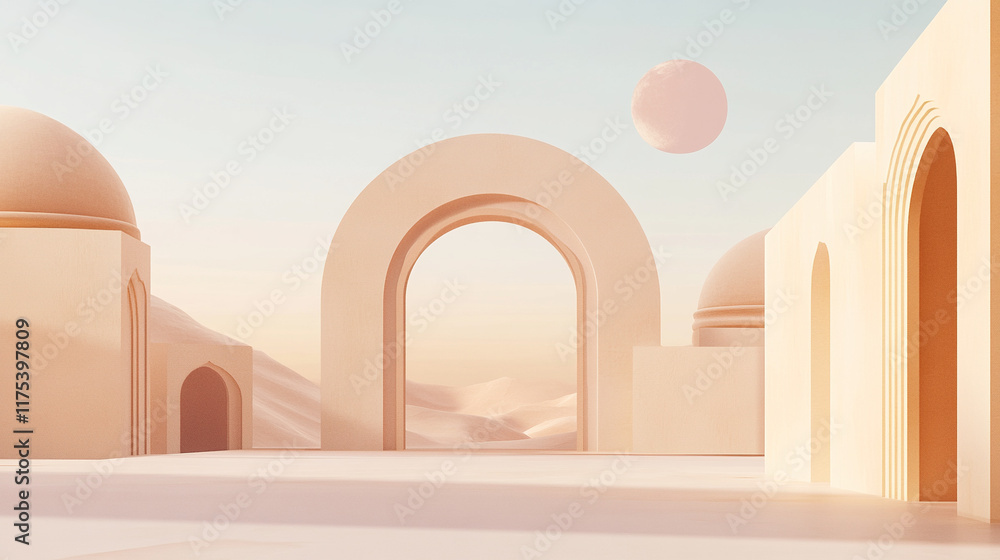 Minimalist Ramadan Sale Design: 70% Off Announcemen Minimalist Ramadan Sale Design: 70% Off Announcemen