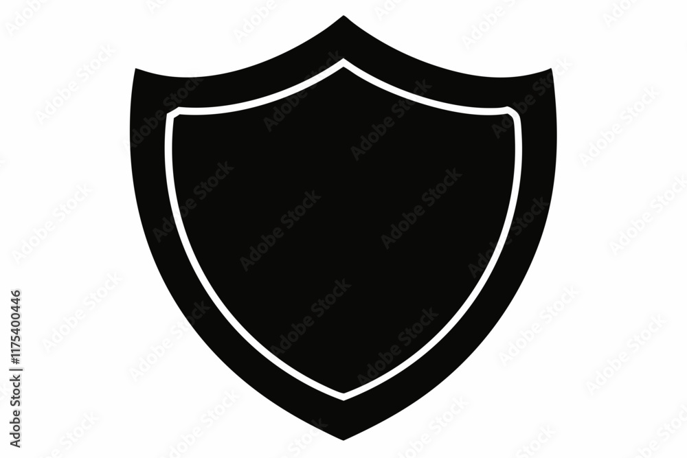 Shield icon logo vector design template
. Shield icon. Simple flat style. Black silhouette shield with frame shape, safe, secure, security badge, safety concept. Shield icon logo vector design template
. Shield icon. Simple flat style. Black silhouette shield with frame shape, safe, secure, security badge, safety concept.