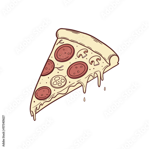 pizza clipart illustration vector