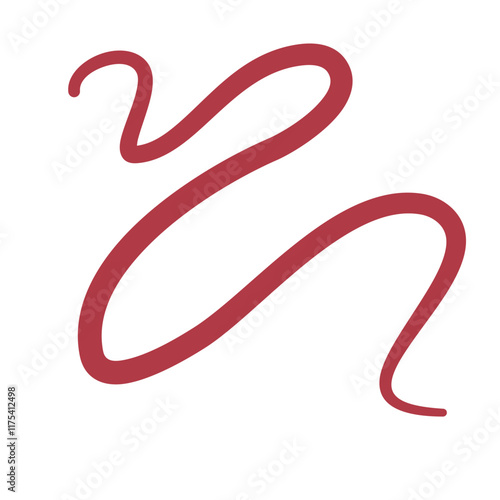 Parasiting worm vector