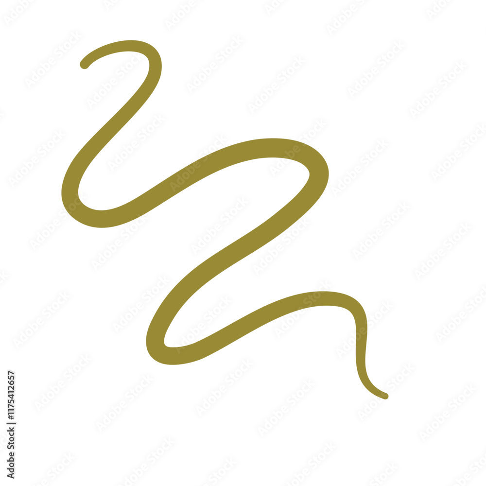 Obraz premium Parasiting worm vector