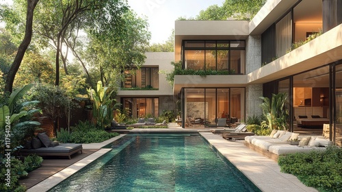 Wallpaper Mural Contemporary residential complex with shared amenity spaces Torontodigital.ca