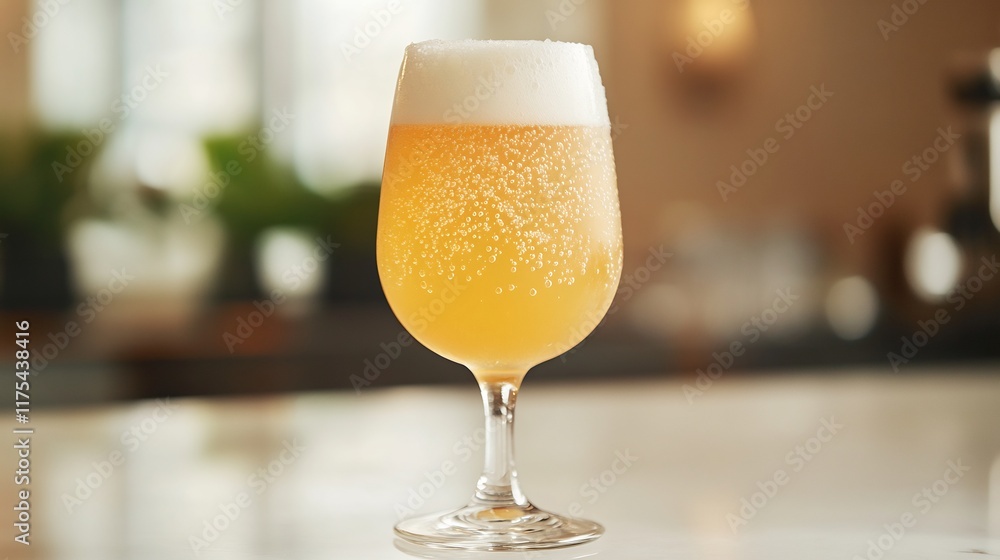 A Refreshing Glass of Craft Beer A Refreshing Glass of Craft Beer