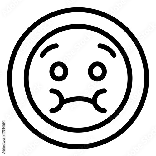 Nauseated Face Icon
