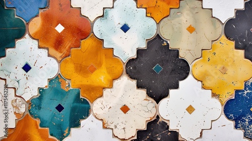 moroccan tiles seamless pattern wallpaper