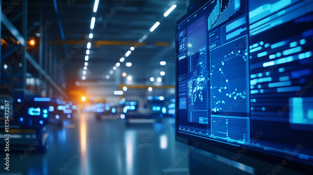 Automated Warehouse with AI Robots and Data Analytics Automated Warehouse with AI Robots and Data Analytics