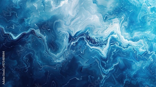 oceanic wave seamless pattern wallpaper