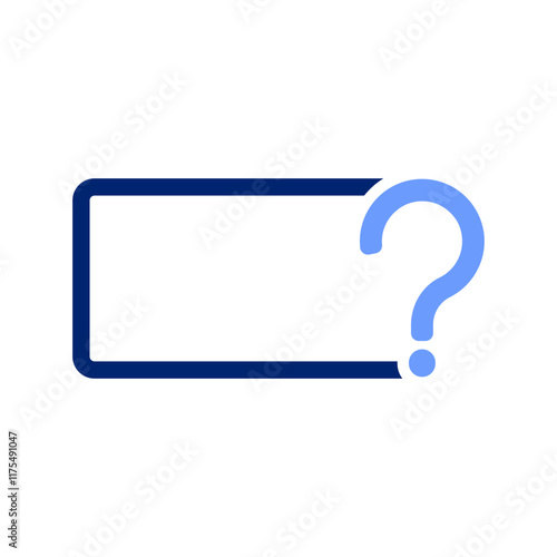 blue question box