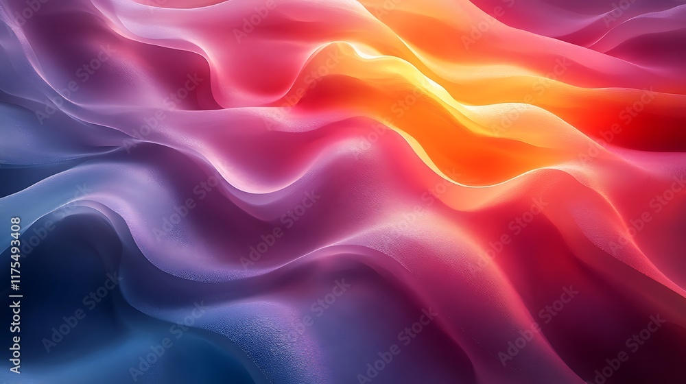 Obraz premium Colorful Abstract Fluid Gradient Texture Background