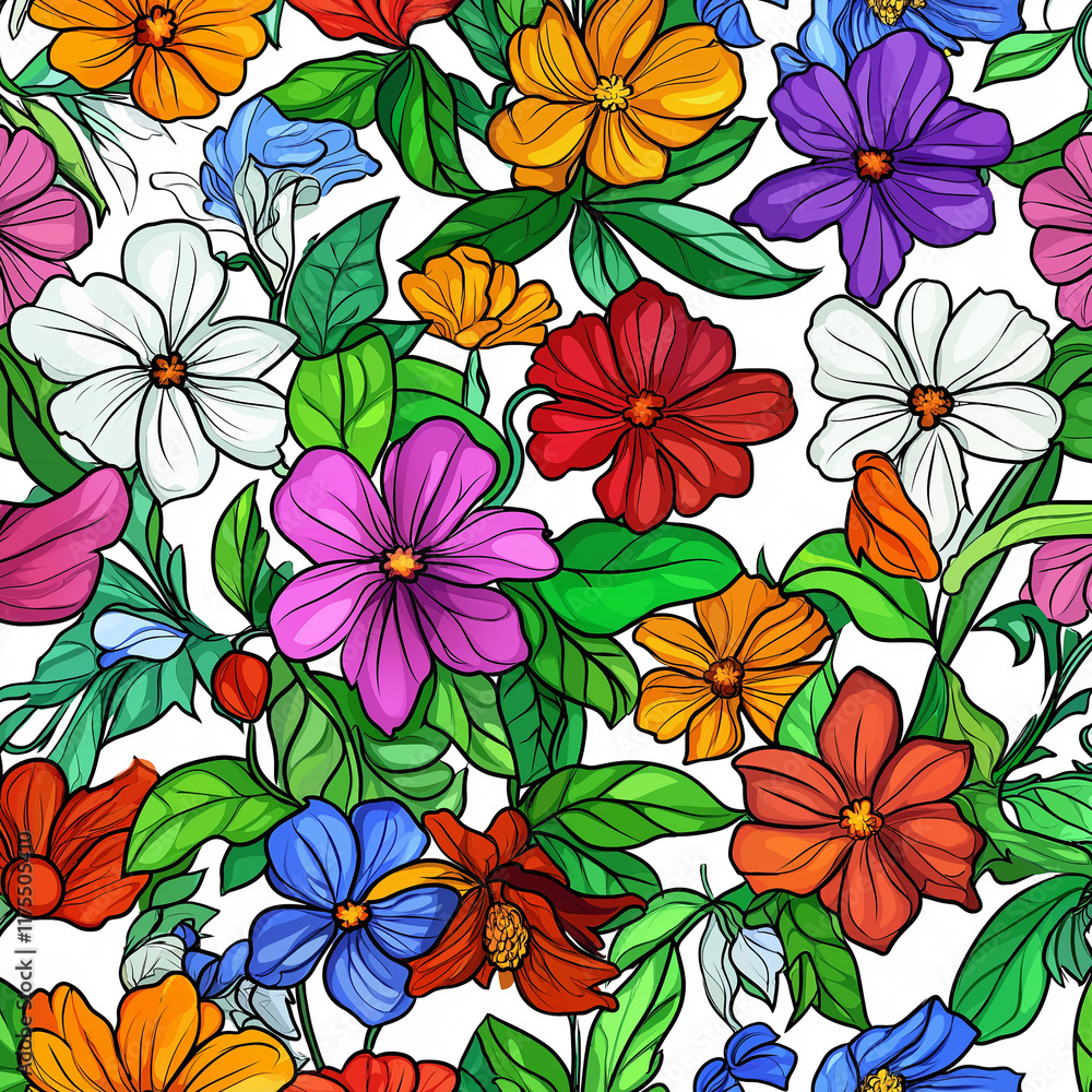 Flower pattern for background, wallpaper, textiles. Flower pattern for background, wallpaper, textiles.