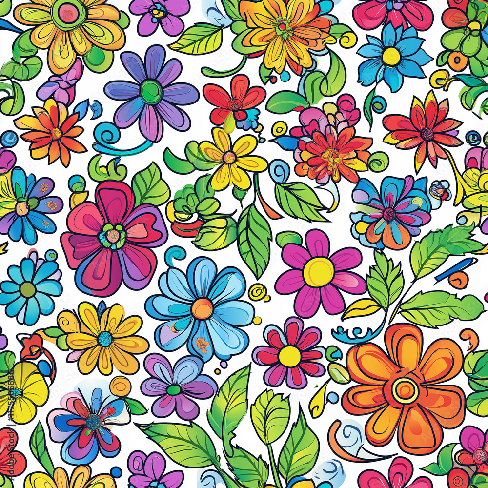 Flower pattern for background, wallpaper, textiles. Flower pattern for background, wallpaper, textiles.
